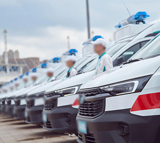 阳谷县服务车队展示